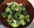 Broccoli, zucchini si rosii cherry in unt-4