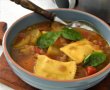 Supa Ratatouille cu ravioli cu branza la slow cooker Crock Pot-7