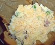 Tarta cu brocoli, carne de curcan, fara carbohidrati, gatita la slow cooker Crock Pot-9