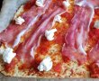 Blat de pizza din conopida si mozzarella (fara gluten, low carb)-10