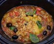 Pui in stil italian cu legume si risoni la slow cooker Crock Pot-6