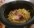 Fasole pastai cu carne de porc la slow cooker Crock Pot-3