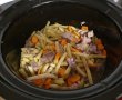 Fasole pastai cu carne de porc la slow cooker Crock Pot-5