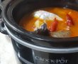 Supa cu creveti si mazare verde la slow cooker Crock Pot-6