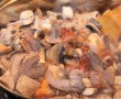 Tocanita de curcan cu ciuperci de padure la slow cooker Crock Pot-8