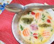 Ciorba cu broccoli, costita afumata si linte la slow cooker Crock Pot-14