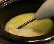 Supa crema de gulii cu praz si cartofi la slow cooker Crock Pot-4