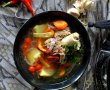 Shurpa – supa uzbeka de berbecut pregatita la slow cooker Crock Pot-10
