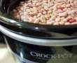 Fasole granata fiarta la slow cooker Crock Pot-4