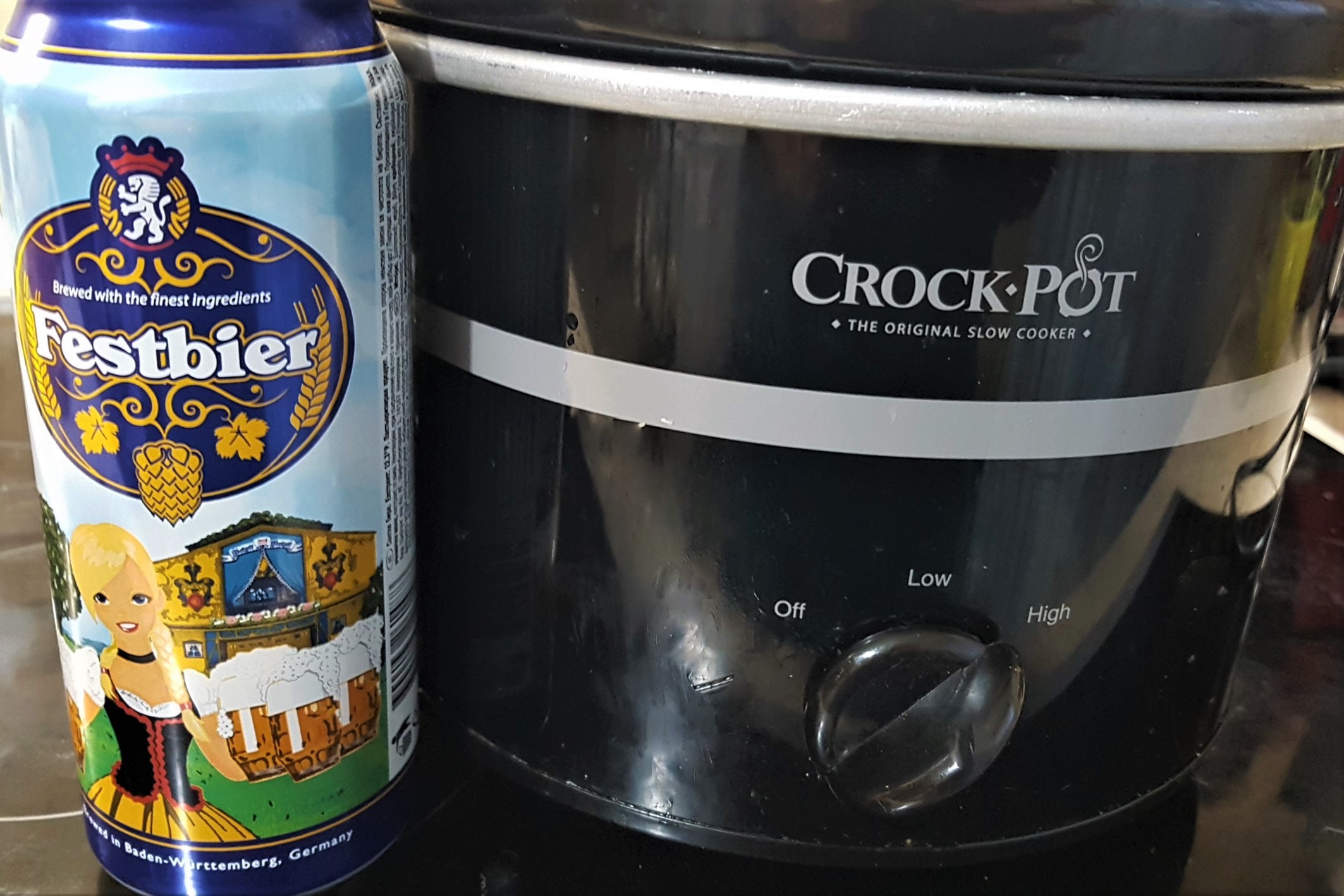 Costite de mangalita cu bere la slow cooker Crock Pot