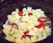Cartofi, praz si carne tocata de vita, gatite la slow cooker Crock Pot-4