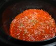 Spaghete integrale cu carne tocata de vita si must la slow cooker Crock Pot-2