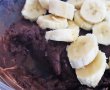 Desert prajitura cu ciocolata, banana si piureu de dovleac (fara gluten)-3