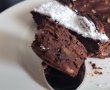 Desert prajitura cu ciocolata, banana si piureu de dovleac (fara gluten)-13