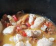 Papricas cu piept de pui si galbiori la slow cooker Crock Pot-8