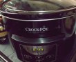 Pulpe de pui umplute cu pasta de ciuperci la slow cooker Crock Pot-10