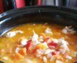 Ciorba taraneasca de pui la slow cooker Crock Pot-8