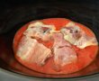 Crap in sos de rosii cu busuioc si usturoi la slow cooker Crock Pot-2