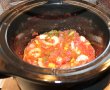 Creveti cu vegetale si carnati la slow cooker Crock Pot-8