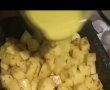 Piept de pui cu cartofi in sos de mustar cu miere-1