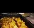 Piept de pui cu cartofi in sos de mustar cu miere-4