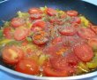 Salata calda de paste, cu legume si mozzarella-8