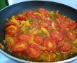 Salata calda de paste, cu legume si mozzarella-9