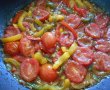 Salata calda de paste, cu legume si mozzarella-10