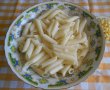 Salata calda de paste, cu legume si mozzarella-11