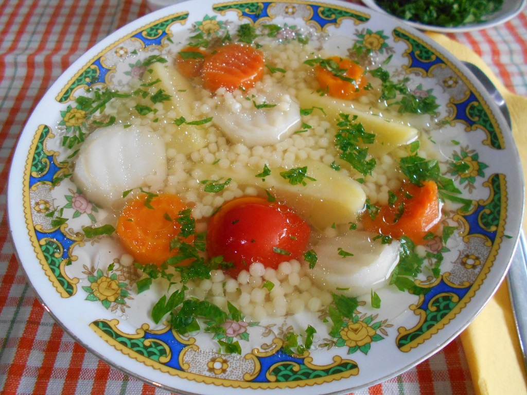 Supa de legume cu cus-cus