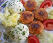 Chiftelute din piept de pui la cuptor, cu pilaf de orez-14