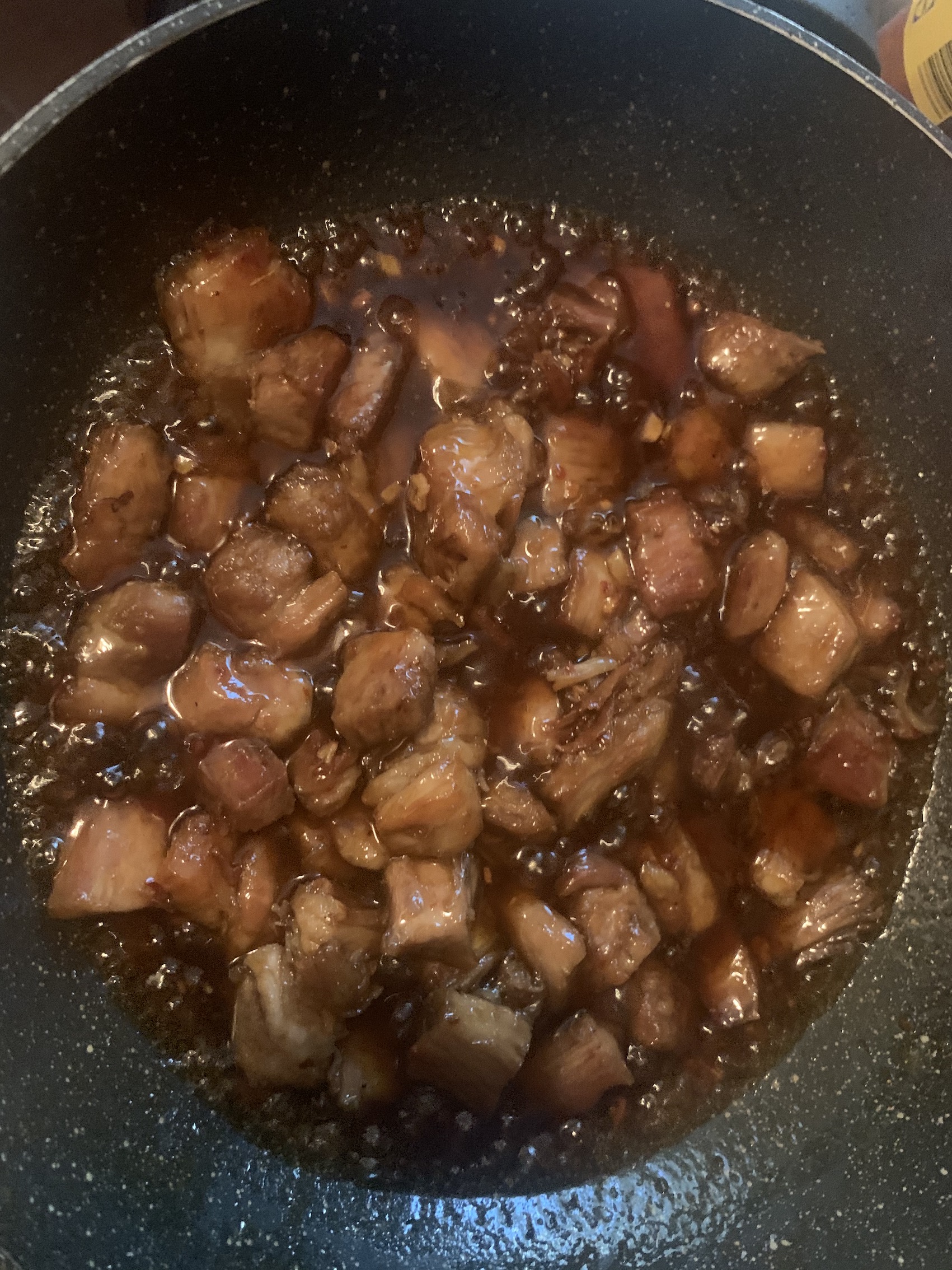 Sticky Chinese pork