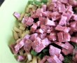 Salata de fasole galbena pastai cu salam vanatoresc-4