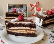 Desert tort de ciocolata cu crema de mascarpone-32