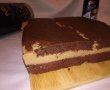 Desert prajitura cu blat de ciocolata si mousse de cafea-2