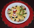 Salata Mos Craciun cu pui, ciuperci si maioneza-13