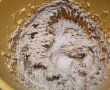 Desert prajitura cu foi fragede cu nuci și crema de lamaie-5