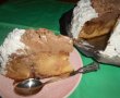 Desert tort de mere cu crema de ciocolata si frisca-10