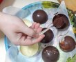 Desert sfere de ciocolata, umplute, pentru cacao calda-2