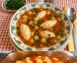 Ciorba de legume, cu galuste de gris si suc de rosii-14