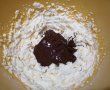 Desert cheesecake cu ciocolata si jeleu de mure-4