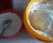 Desert prajitura cu blat de nuca si crema cu lapte condensat-1