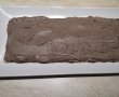 Desert prajitura cu blat din albusuri cu nuca si crema de ciocolata-14