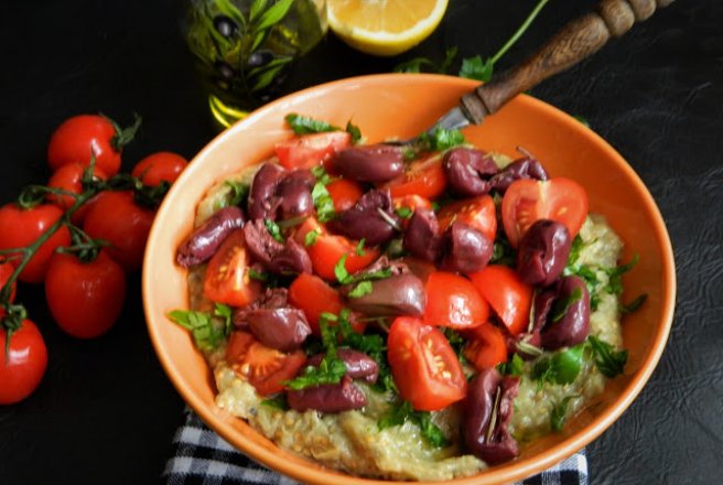 Salata de vinete in stil grecesc