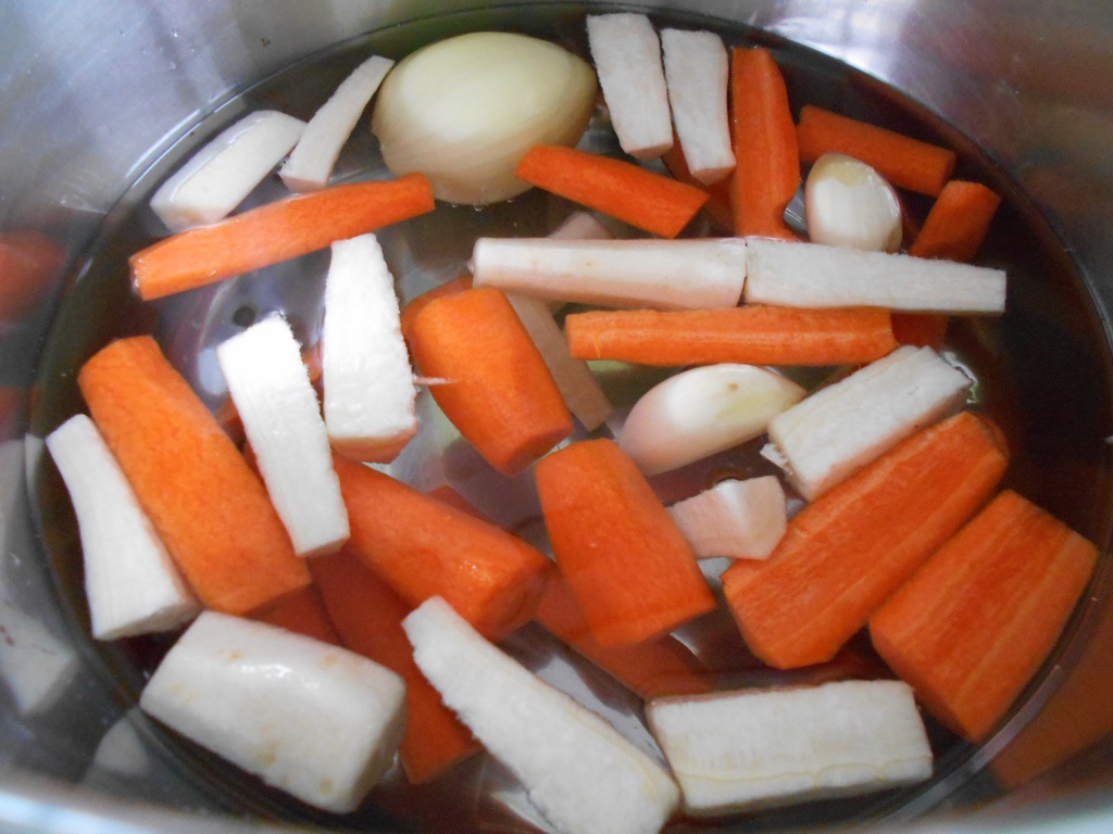Supa din rasol de vita, cu legume