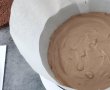 Desert tort profiterol cu ciocolata si portocale-15