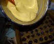 Desert prajitura cu prune, nuci si crema de vanilie-9