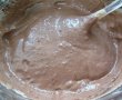 Desert tort profiterol cu crema de vanilie si ciocolata cu cafea-2