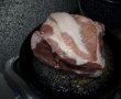 Ceafa de porc, gatita la cuptor la foc mic-0