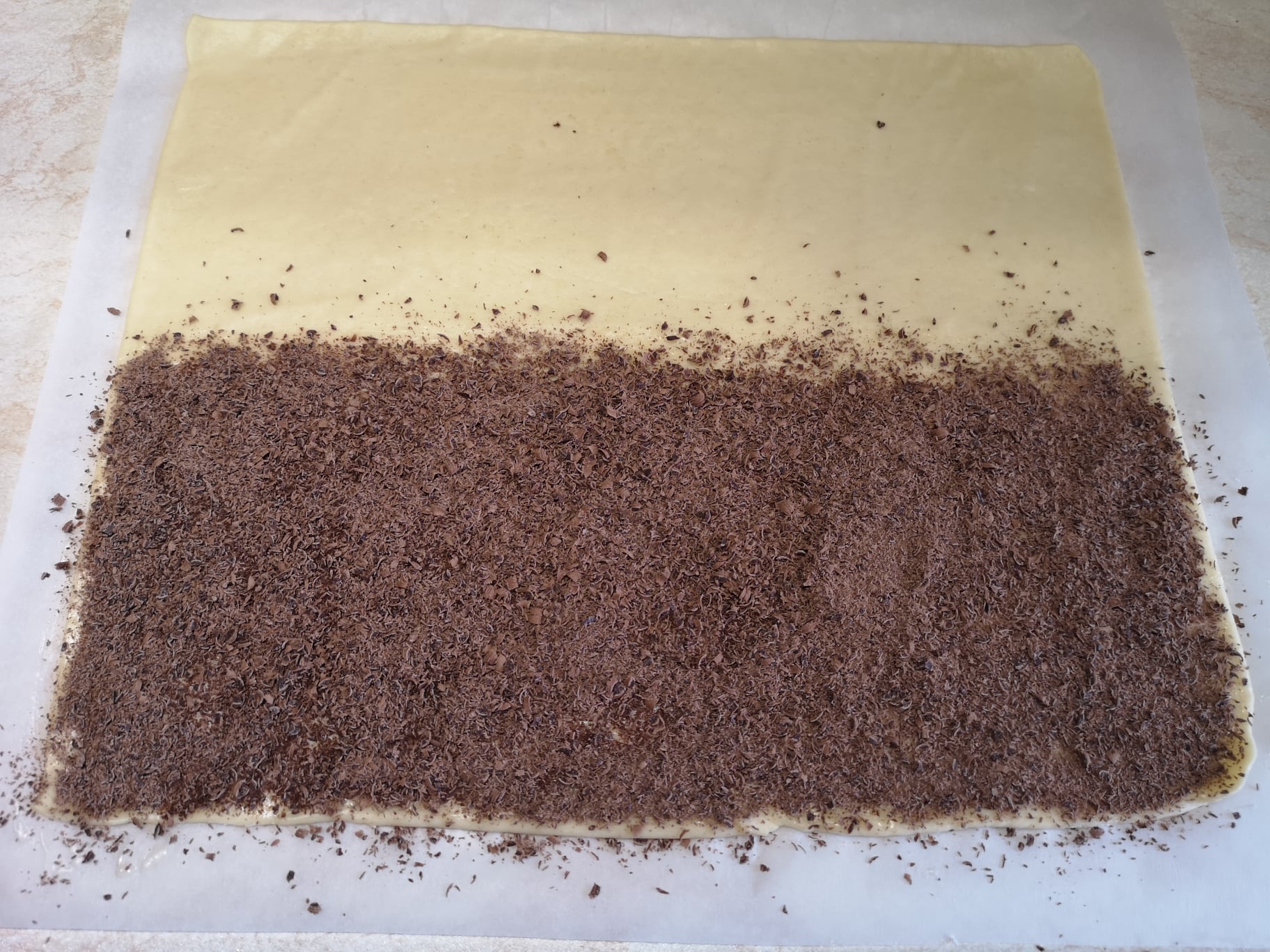 Desert Chocolate babka buns